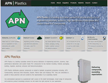 Tablet Screenshot of apnplastics.com